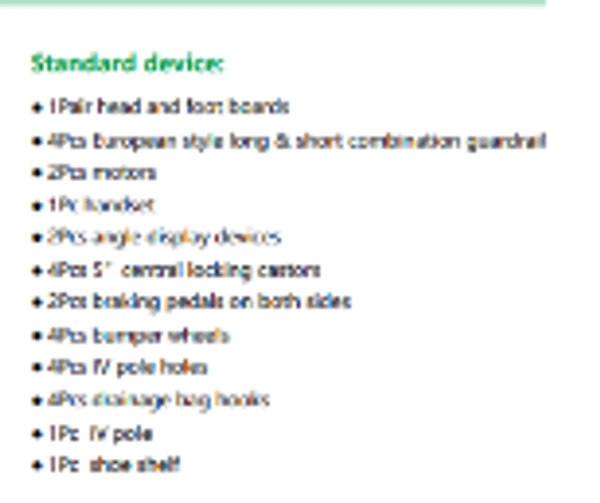 Vin Win 3 Function Electric ICU Bed